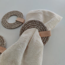 Afbeelding in Gallery-weergave laden, Flat Wrap napkin ring  UNI Boho Melé