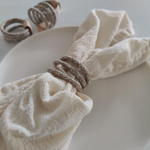 Round Loop napkin ring  UNI Boho Mele