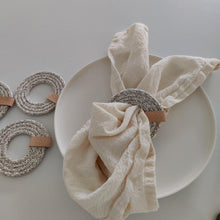 Afbeelding in Gallery-weergave laden, Flat Wrap napkin ring  UNI Soft Boho Melé