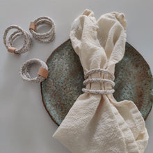 Afbeelding in Gallery-weergave laden, Round Loop napkin ring  UNI Soft Boho Mele